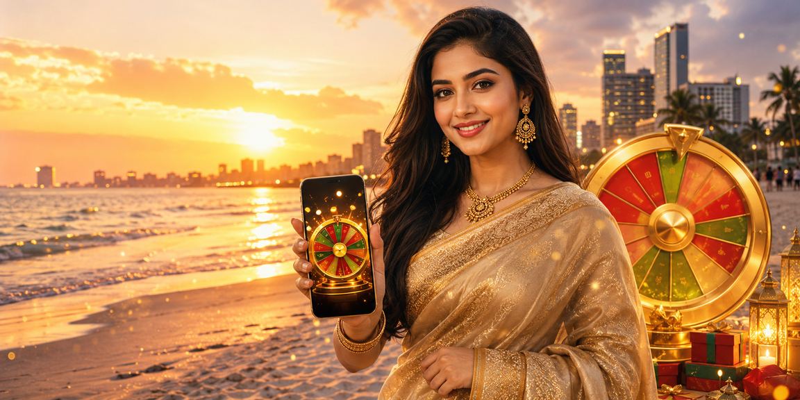 কক্সবাজারে শাড়িতে রুলেট গেম খেলার দৃশ্য
